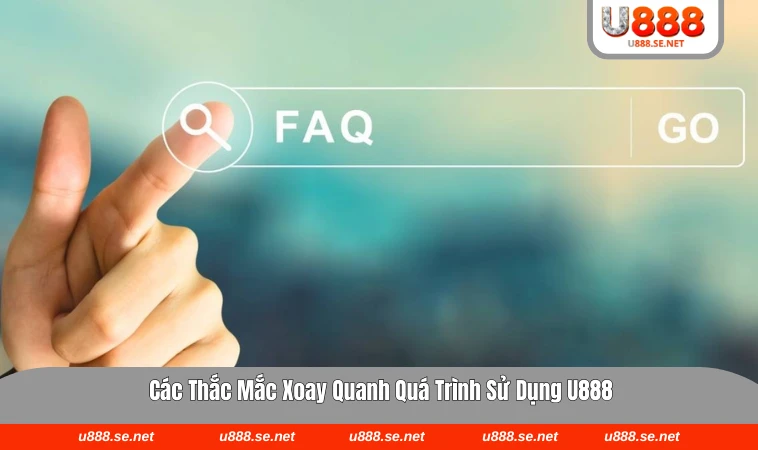 Các mục chức năng của U888 được sắp xếp rõ ràng