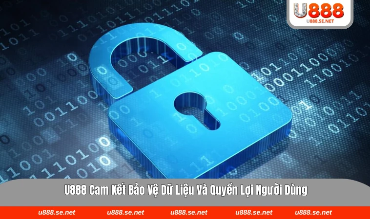 U888 cam kết bảo vệ dữ liệu và quyền lợi người dùng