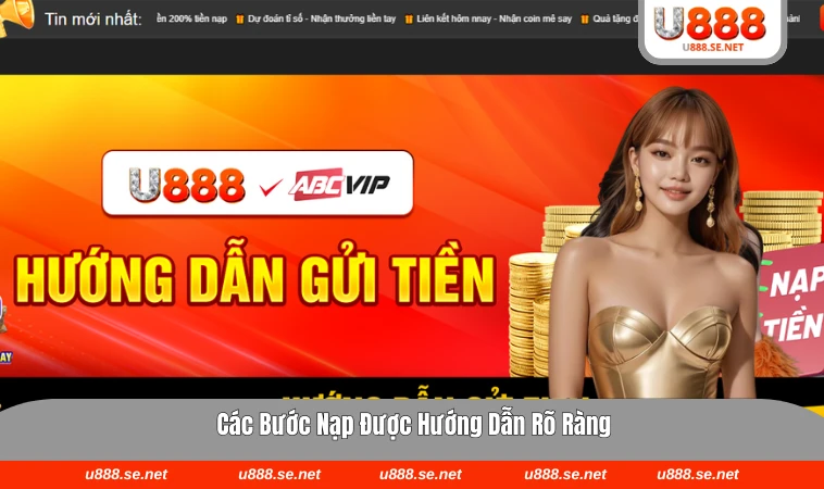 U888 32 Mọi thao tác đều được tối ưu để dễ hiểu và dễ thực hiện