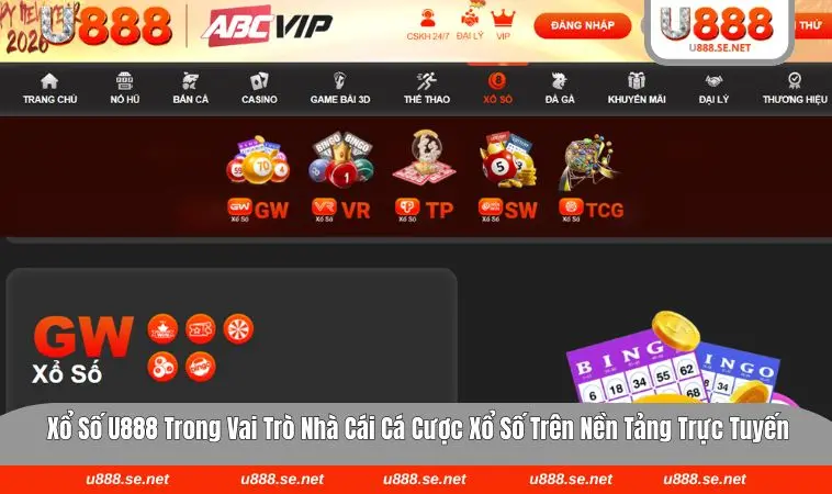 Biểu trưng hệ sinh thái giải trí số của U888